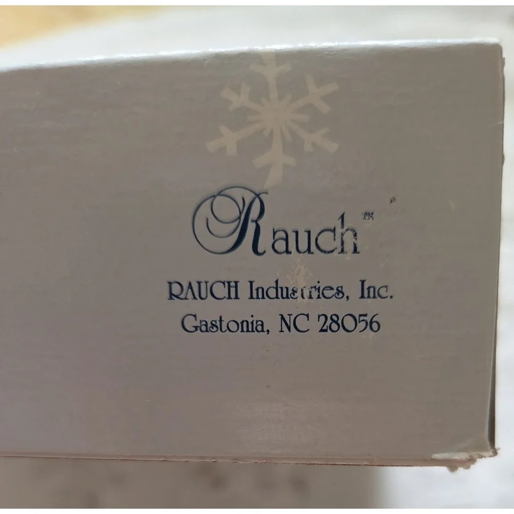 Rauch Holiday Classics 20 Gold & 20 Blue Glass Ornaments Vintage Holiday Decor